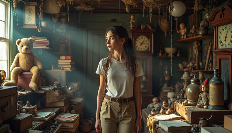explorez l'histoire touchante d'une jeune femme qui, après la perte de son père, met au jour une fascinante collection de 4 000 à 5 000 objets. un voyage émotionnel et une aventure inattendue à travers les souvenirs et les trésors du passé.