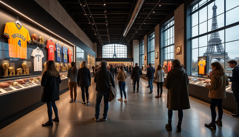 découvrez une exposition gratuite à paris mettant en lumière des objets de collection sportifs emblématiques, témoins de l'histoire des champions. revivez les moments forts du sport à travers des pièces uniques qui célèbrent l'excellence et la passion des athlètes.