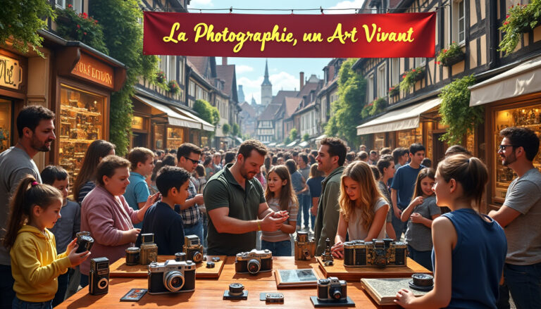 découvrez la foire de la photo à vire, où des appareils photo se transforment en véritables objets de collection et de décoration. explorez une sélection unique d'objets vintage et contemporains, tout en rencontrant des passionnés et des experts du monde de la photographie. ne manquez pas cet événement captivant, célébrant l'art et la tradition photographiques!