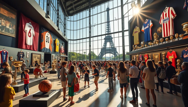 ne manquez pas le dernier jour pour explorer une exposition gratuite à paris, mettant en avant des objets de sport de légende. plongez dans l'univers des champions et admirez des pièces uniques qui racontent l'histoire du sport. une expérience culturelle incontournable pour les passionnés et les curieux !