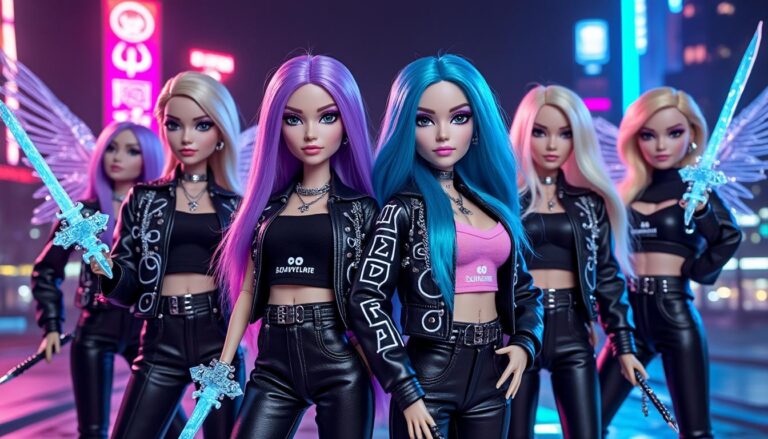 découvrez les nouvelles poupées kpop demon hunters de mattel, l'accessoire incontournable pour tous les fans de kpop et de collectors uniques !