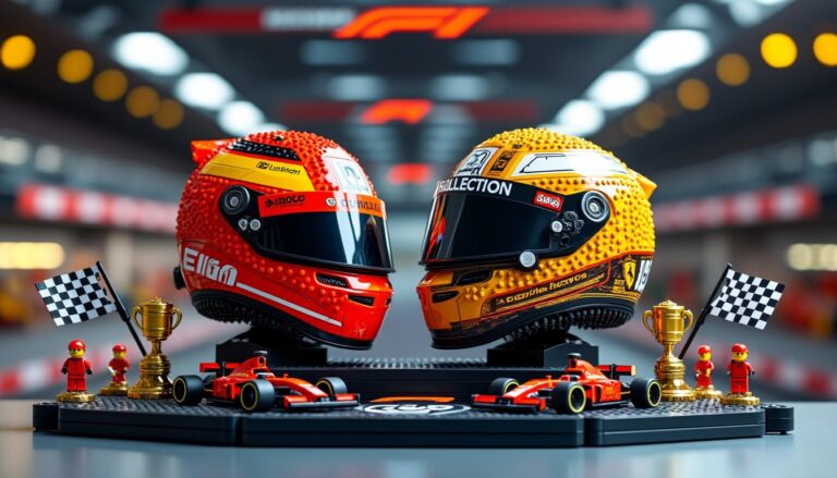 découvrez l'univers captivant des casques lego à l'effigie de leclerc et plongez dans la passion des fans de f1 avec des créations uniques et fascinantes.